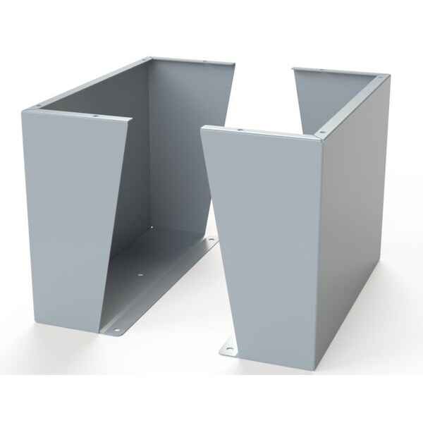 Floor Stand Kit, 18 in. H x 24 in. W x 9.12 in. L, Carbon Steel, 1 PR